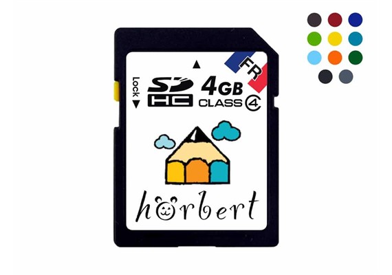 hörbert - 4GB SDHC Speicherkarte La Montagne secrète