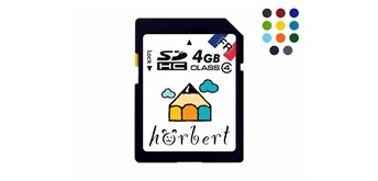 hörbert - 4GB SDHC Speicherkarte La Montagne secrète