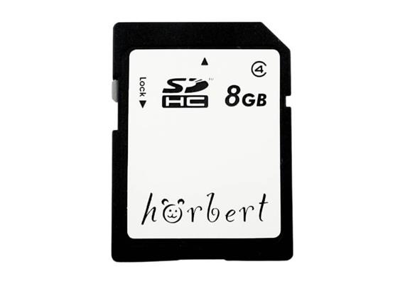 hörbert - Speicherkarte 8GB SDHC-Card (leer)