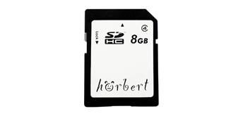 hörbert - Speicherkarte 8GB SDHC-Card (leer)