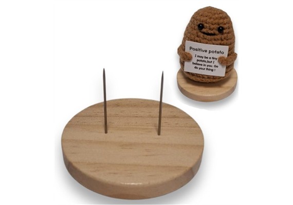 Holzdisplay für Positive Freunde 7 cm