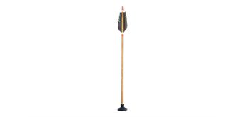 Holzspielerei - Indianerpfeil mit Saugnapf 40 cm, 1 Stück