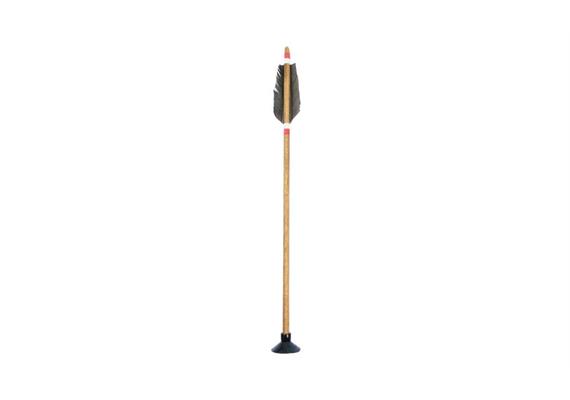Holzspielerei - Indianerpfeil mit Saugnapf 40 cm