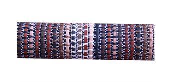 Holzspielerei Metall-Leder-Armbänder, 1 Stück assortiert