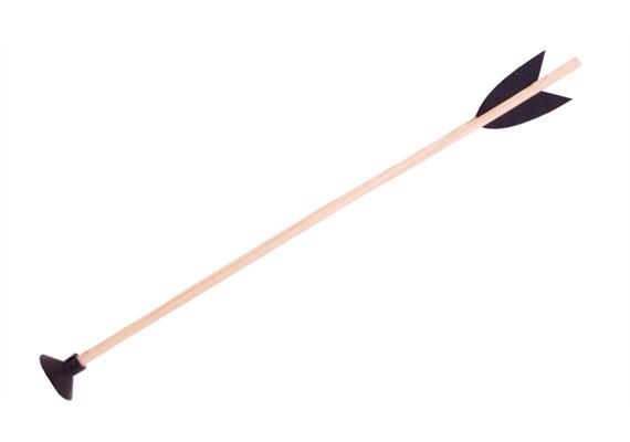 Holzspielerei Pfeil mit Saugnapf 33 cm, 1 Stück