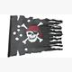 Holzspielerei - Piratenflagge rustikal
