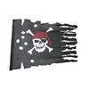 Holzspielerei - Piratenflagge rustikal