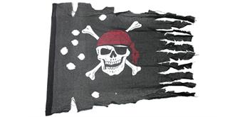 Holzspielerei - Piratenflagge rustikal