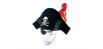Holzspielerei - Piratenhut mit Augenklappe