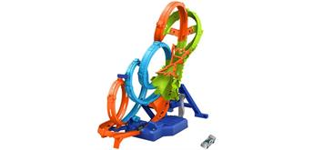 Hot Wheels Action 4 Loopings Crash Gefahr