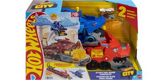 Hot Wheels City Hot Wheels ultimativer 2-in-1 Drachentransporter