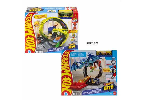 Hot Wheels HDR29 City Track Set Nemesis 2fach sortiert