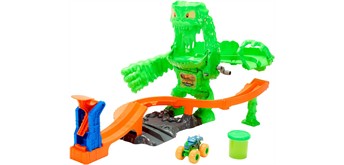 Hot Wheels Monster Trucks 1:64 Mutant Chaos Ooze Monster Playset
