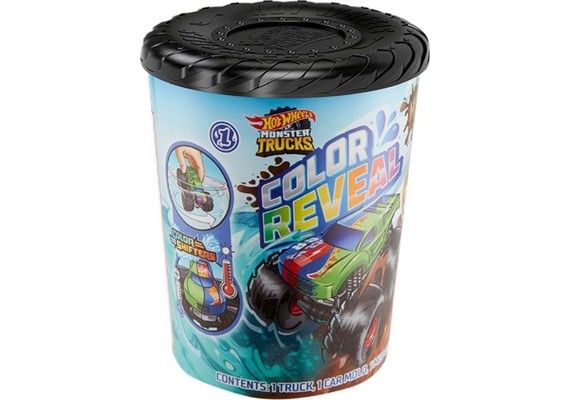 Hot Wheels Monster Trucks Color Reveal