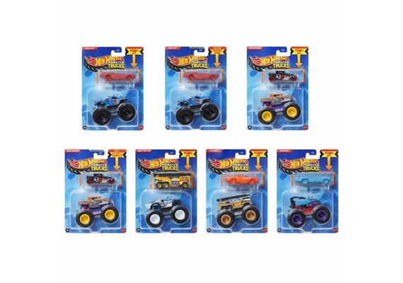 Hot Wheels Monster Trucks Die Cast & Truck 1:64 8-fach assortiert