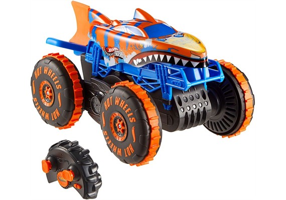 Hot Wheels Monster Trucks Tiger Shark Climber RC-Fahrzeug