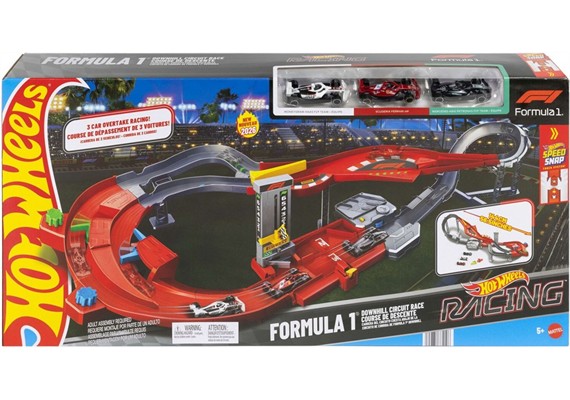 Hot Wheels Racing Formel 1® Downhill-Rennstrecke