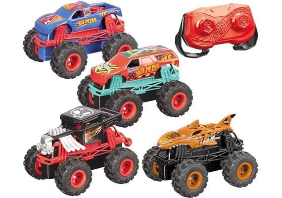 Hot Wheels RC Mini Monster Truck 4-fach sortiert