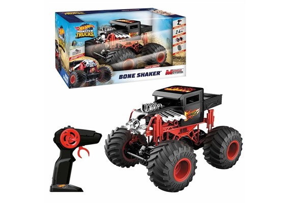 Hot Wheels RC Truck Bone Shaker schwarz/rot 28 cm