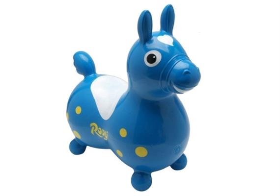 Hüpfpferd Rody blau