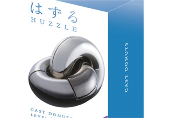 Huzzle Cast Puzzle - Level 4 - Donuts