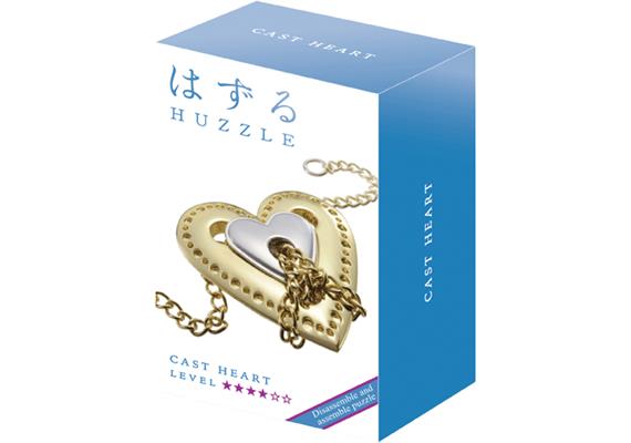 Huzzle Cast Puzzle - Level 4 - Heart