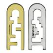 Huzzle Cast Puzzle - Level 4 - Keyhole | Bild 3