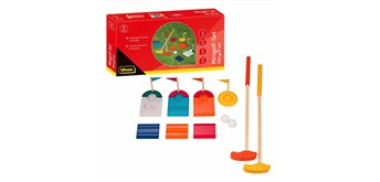Idena 40383 Minigolf Set Holz 11 Teile