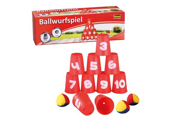 Idena Ballwurfspiel (Büchsen schiessen)