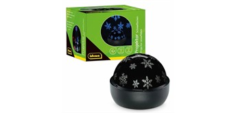 Idena LED Projektor Schneeflocken 16.2 x 16.2 x 13 cm