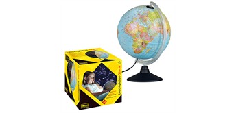 Idena Leuchtglobus Stern mit 2 Kartenbildern Ø 25cm