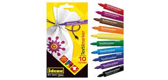 Idena Textilmarker 10er