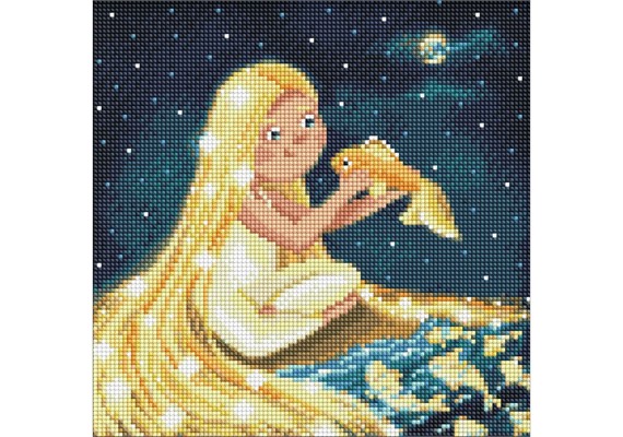 ideyka AMC7710 Diamond Painting - Der geheime Fluss 30 x 30 cm