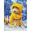 ideyka AMC7770 Diamond Painting - Flauschiger Freund 30 x 40 cm