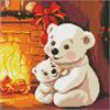 ideyka AMC7807 Diamond Painting - Heimische Wärme 30 x 30 cm