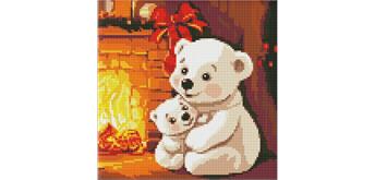 ideyka AMC7807 Diamond Painting - Heimische Wärme 30 x 30 cm