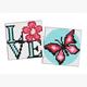 ideyka AMG1061 Diamond Painting Magnet - Schmetterling