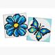 ideyka AMG1062 Diamond Painting Magnet - Blaue Farbe