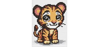 ideyka AMM1023 Diamond Painting - Kleine Raubkatze 15 x 20 cm