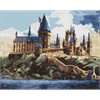 Ideyka AMO20360 Diamond Painting mit Rahmen Harry Potter: Hogwarts bei Tag 40 x 50 cm