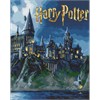 Ideyka AMO20364 Diamond Painting mit Rahmen Harry Potter: Hogwarts bei Nacht 40 x 50 cm