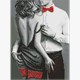 Ideyka AMO20406 Diamond Painting Rot-schwarzes Paar mit Rahmen 30 x 40 cm