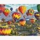 Ideyka AMO7121 Diamond Painting Flug der Träume 40 x 50 mit Rahmen