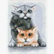 Ideyka AMO7134 Diamond Painting Kleine Haustiere 30 x 40 mit Rahmen