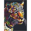 ideyka AMO7214 Diamond Painting - Jaguar mit Rahmen 30 x 40 cm