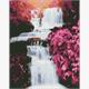 ideyka AMO7236 Diamond Painting - Wasserfall mit Rahmen 40 x 50 cm