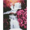 ideyka AMO7236 Diamond Painting - Wasserfall mit Rahmen 40 x 50 cm