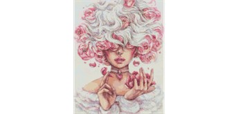 Ideyka AMO7263 Diamond Painting Geheimnisvoll 40 x 50 cm