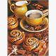 ideyka AMO7455 Diamond Painting -Süsses Aroma mit Rahmen 30 x 40 cm