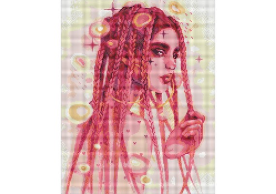 Ideyka AMO7495 Diamond Painting Faszinierende Fremde 40 x 50 cm